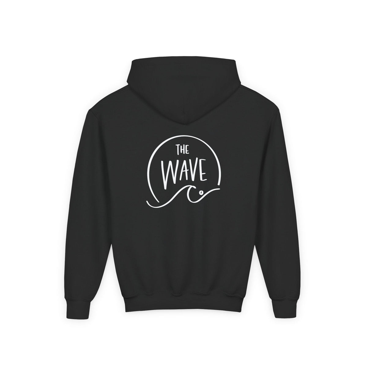 Youth Smiley  Hoodie (White Logo)