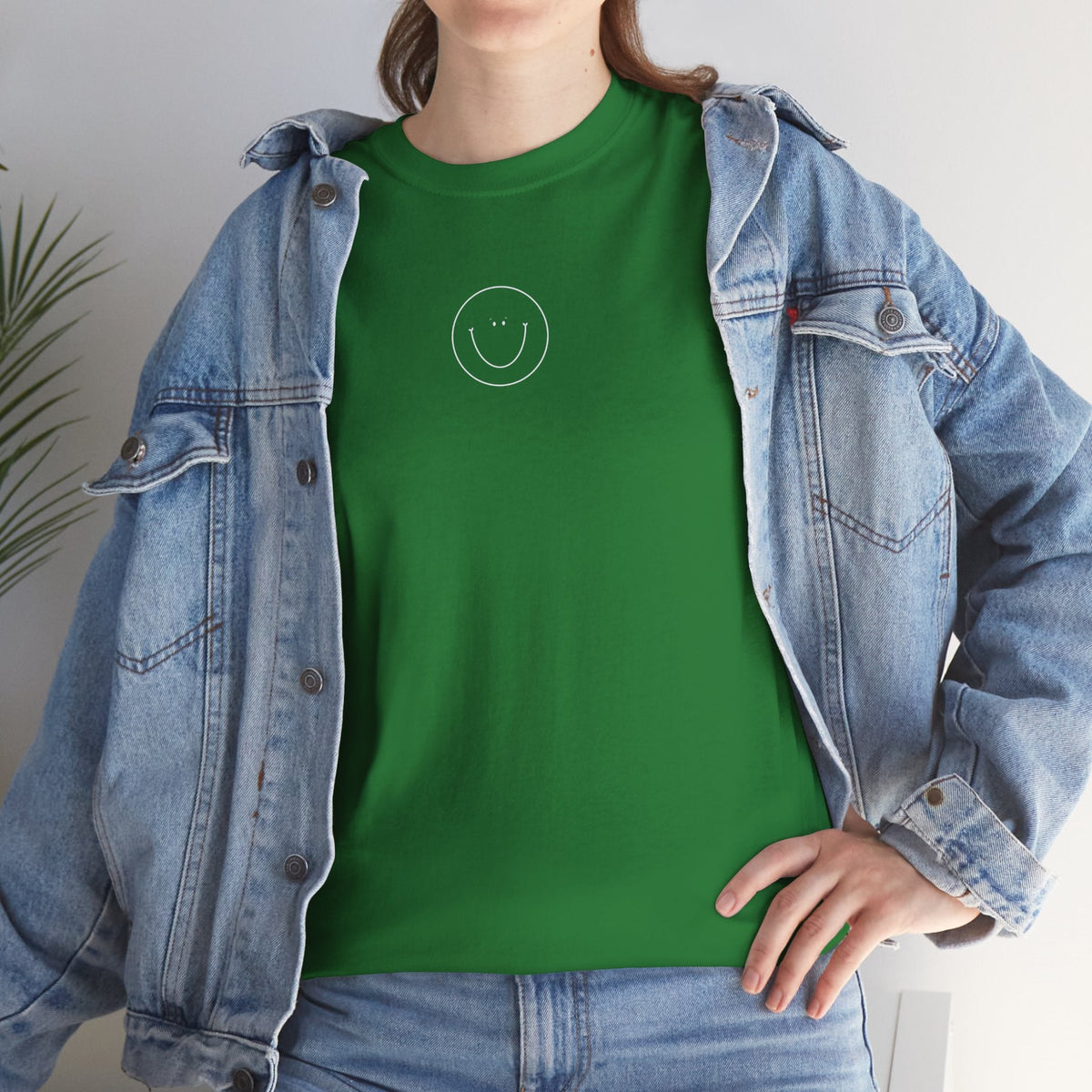 Smiley Tee  (White Logo)