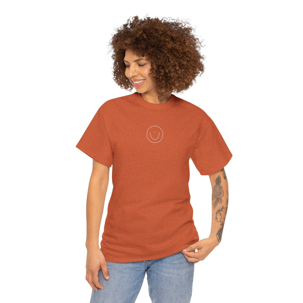 Smiley Tee  (White Logo)