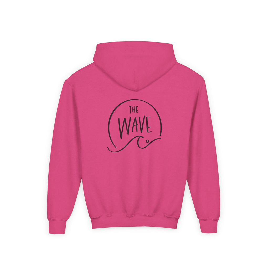 Youth Smiley  Hoodie (Black Logo)