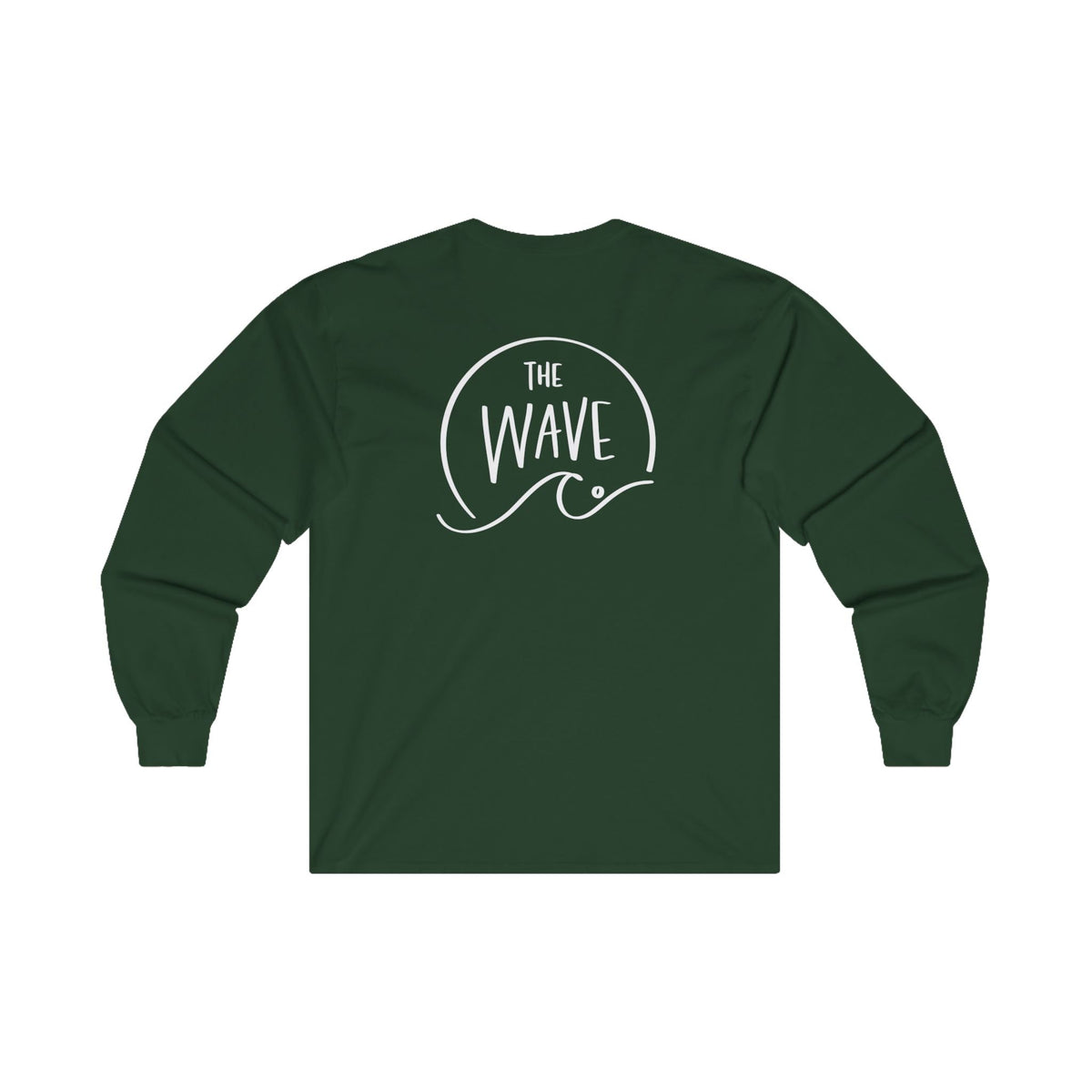 Smiley Long Sleeve Tee (White Logo)