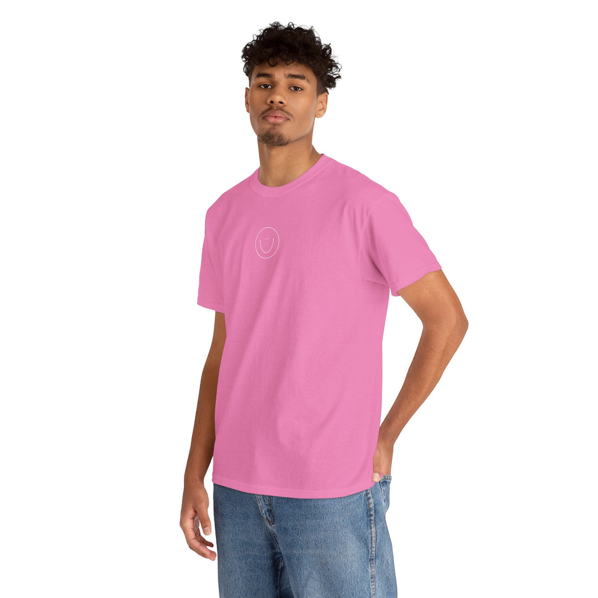 Smiley Tee  (White Logo)