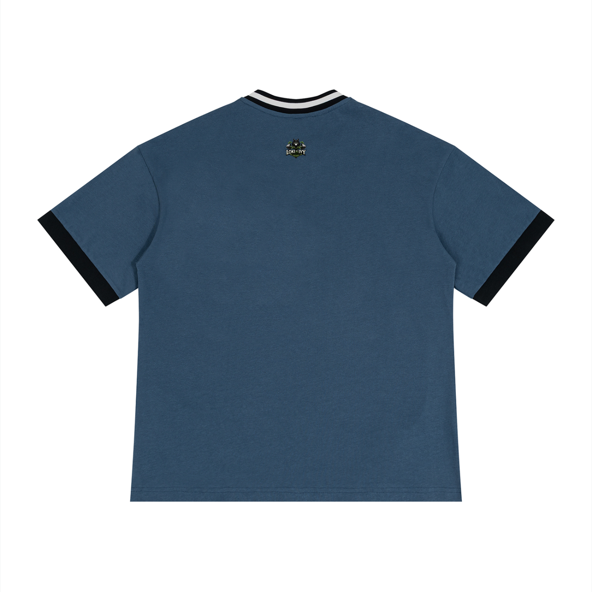 Loki & Ivy Unisex Color Block V-Neck T-Shirt