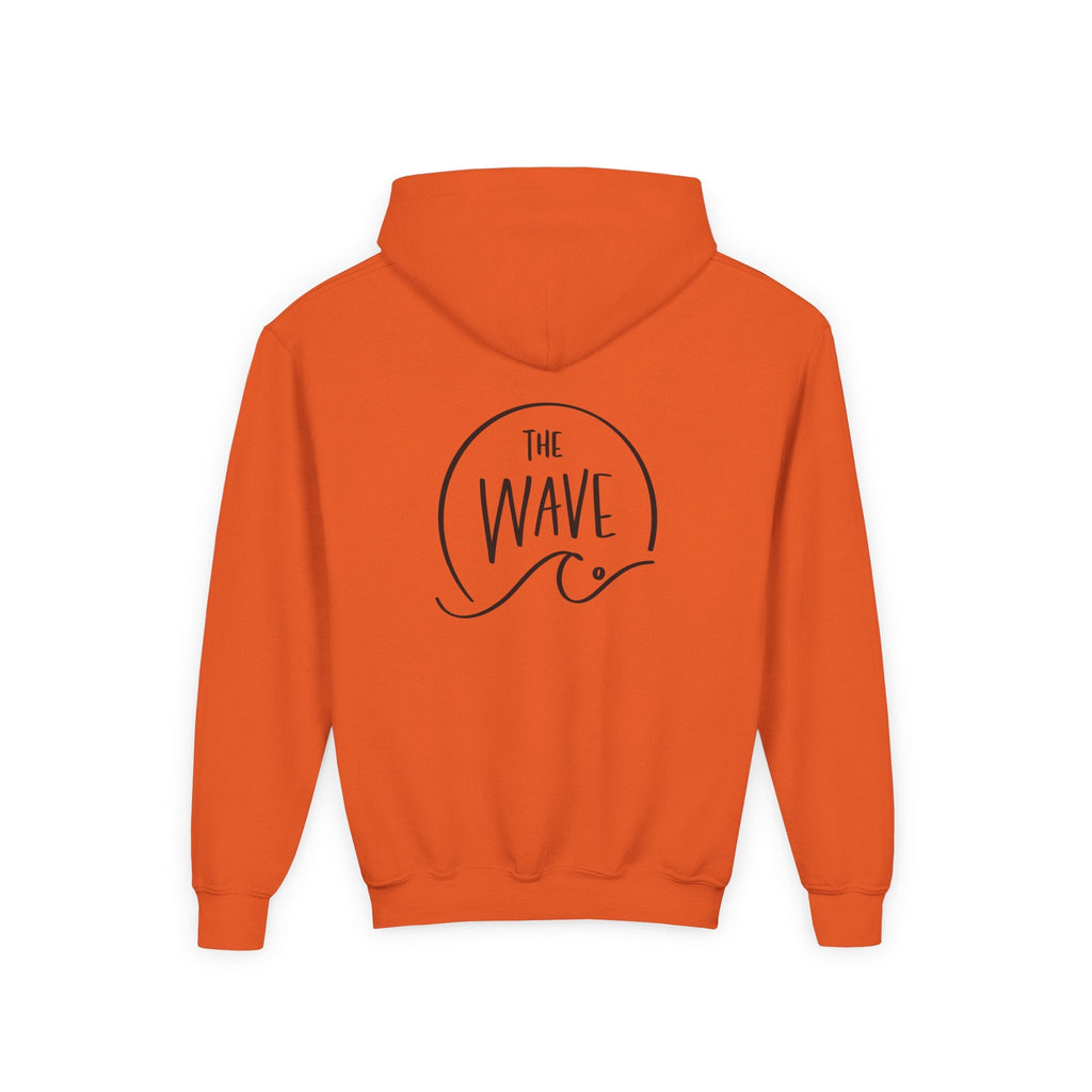 Youth Smiley  Hoodie (Black Logo)