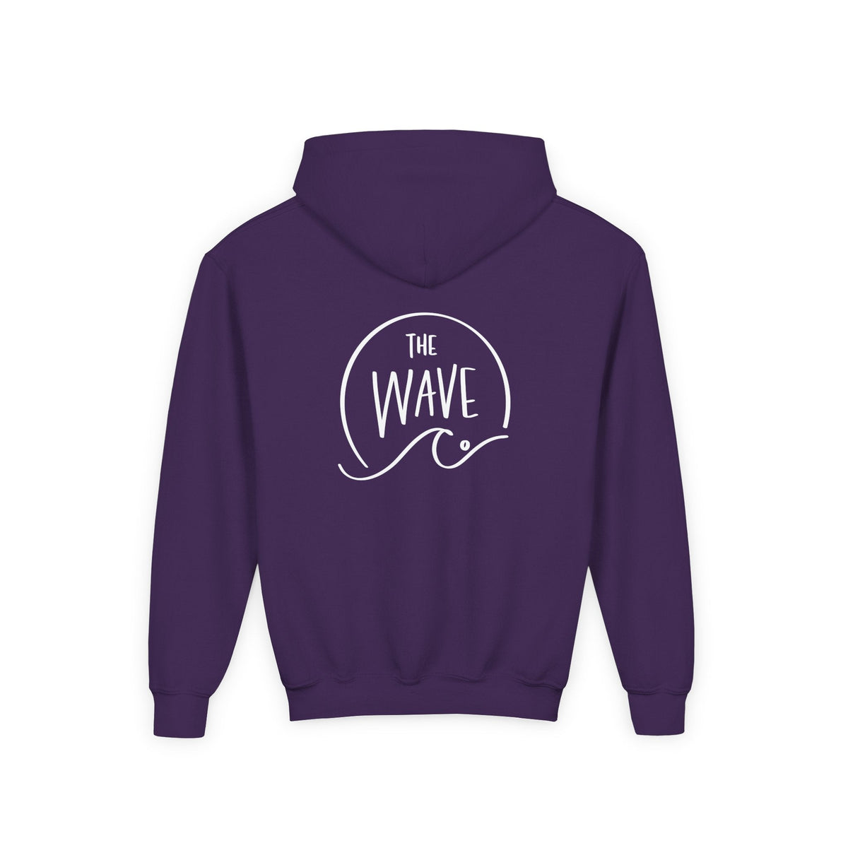 Youth Smiley  Hoodie (White Logo)