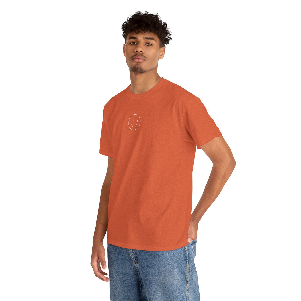 Smiley Tee  (White Logo)