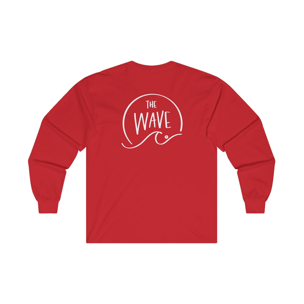 Smiley Long Sleeve Tee (White Logo)