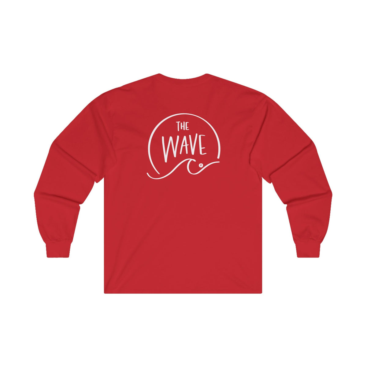 Smiley Long Sleeve Tee (White Logo)