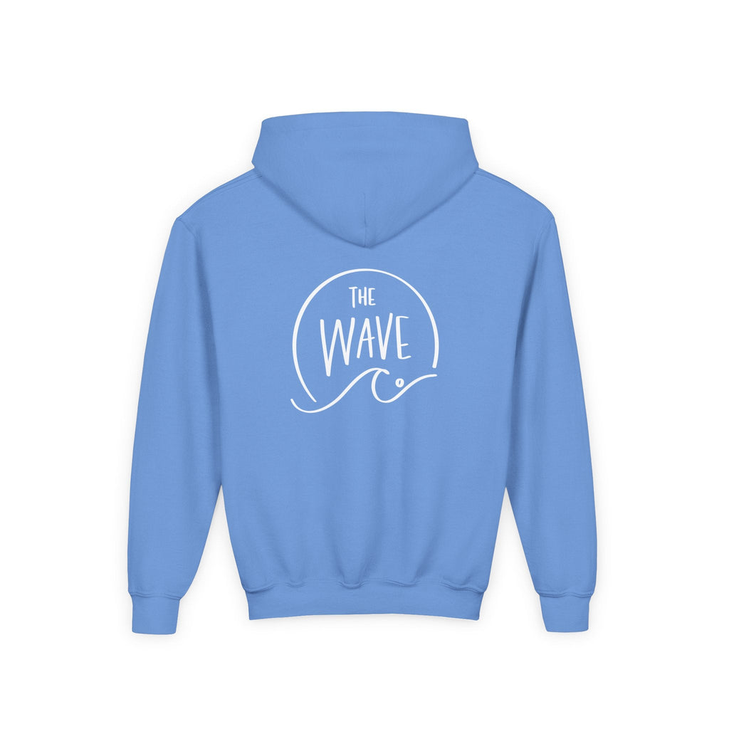 Youth Smiley  Hoodie (White Logo)