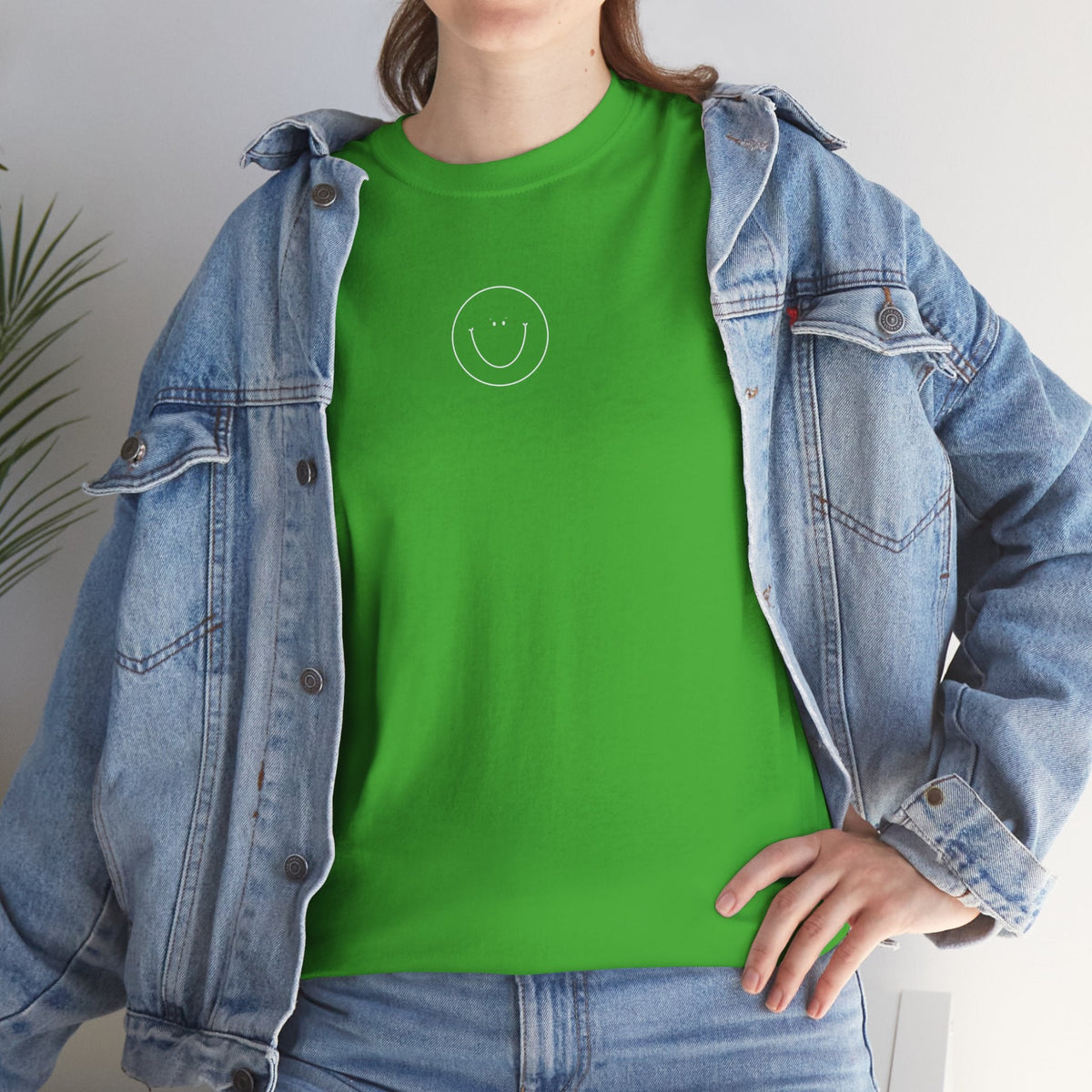 Smiley Tee  (White Logo)