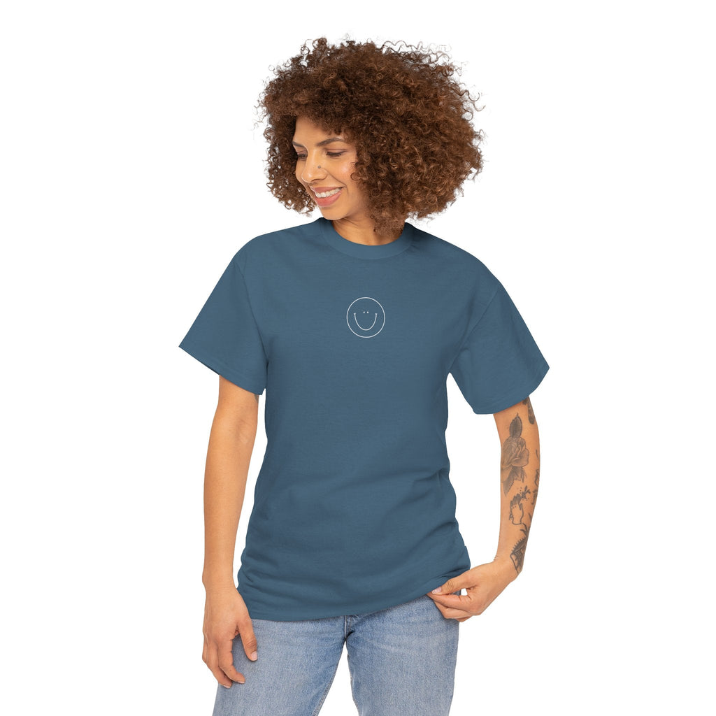 Smiley Tee  (White Logo)