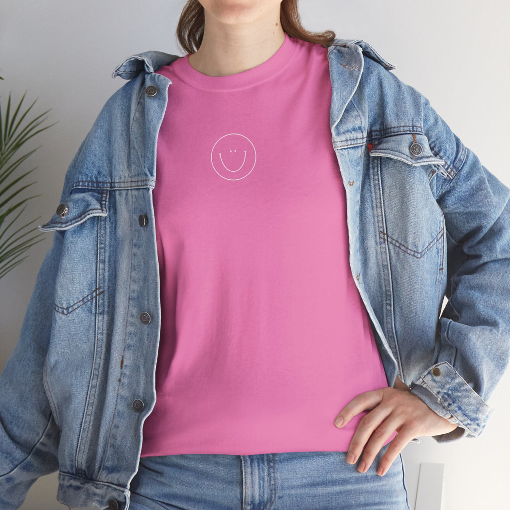 Smiley Tee  (White Logo)
