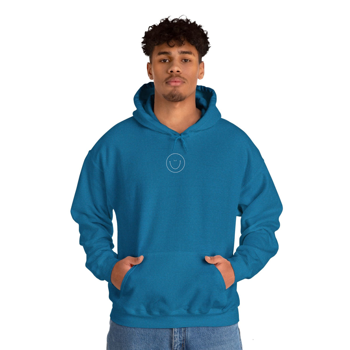 Smiley Hoodie (White Logo)