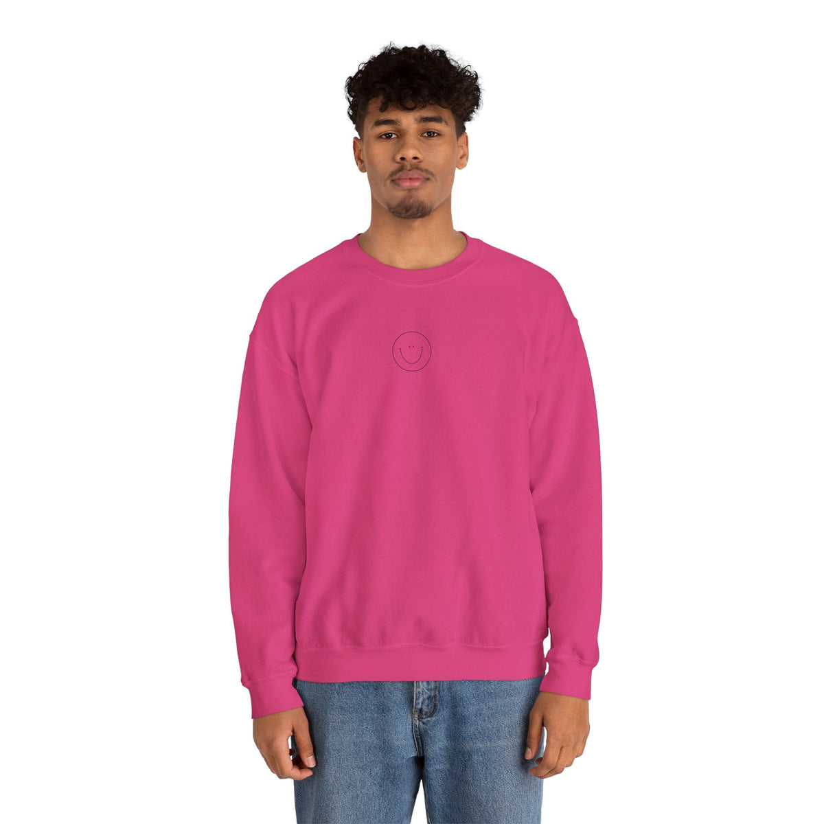 Smiley Crewneck (Black Logo)