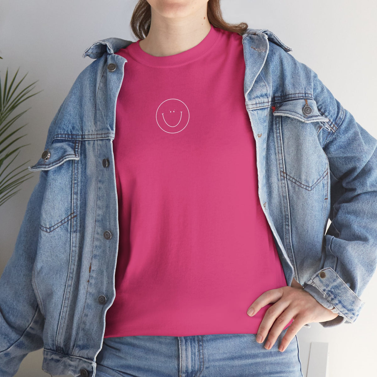 Smiley Tee  (White Logo)