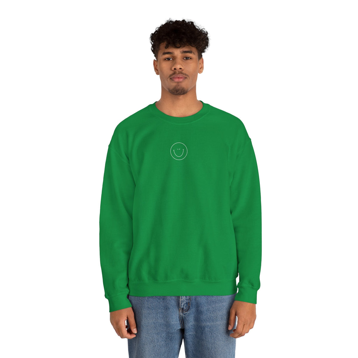 Smiley Crewneck (White Logo)
