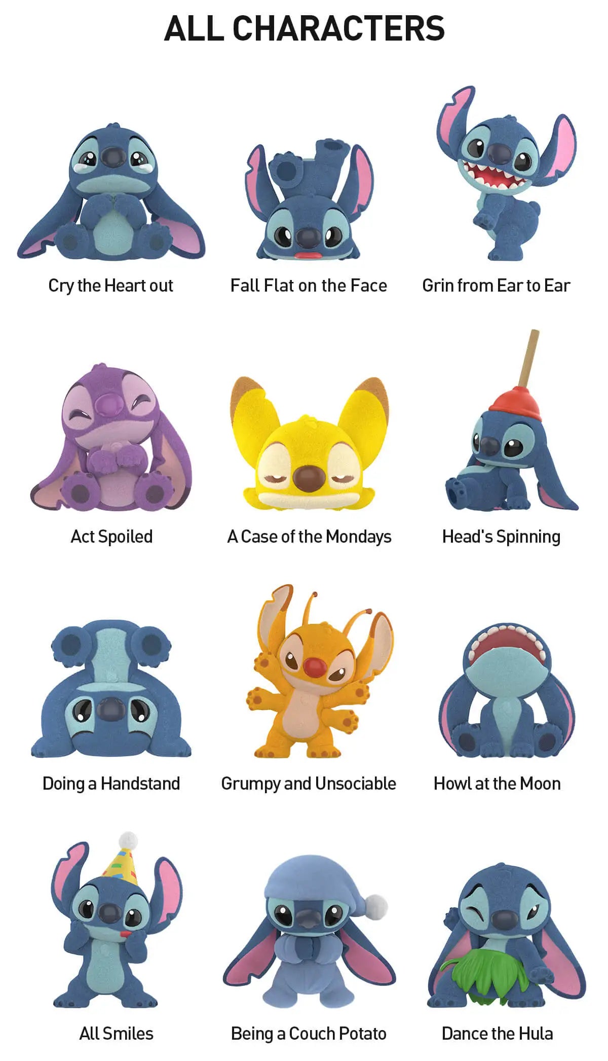[Incoming Restock: June] POPMART Disney Stitch Little Emotions Series Figures (SEALED)