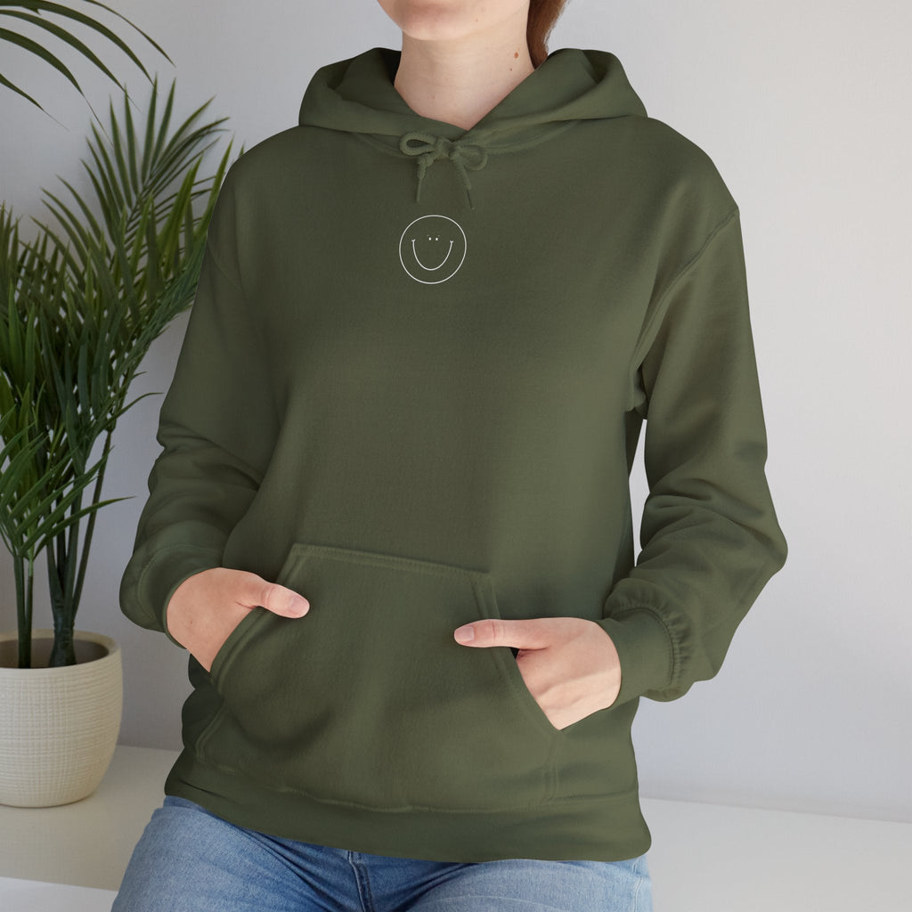 Smiley Hoodie (White Logo)
