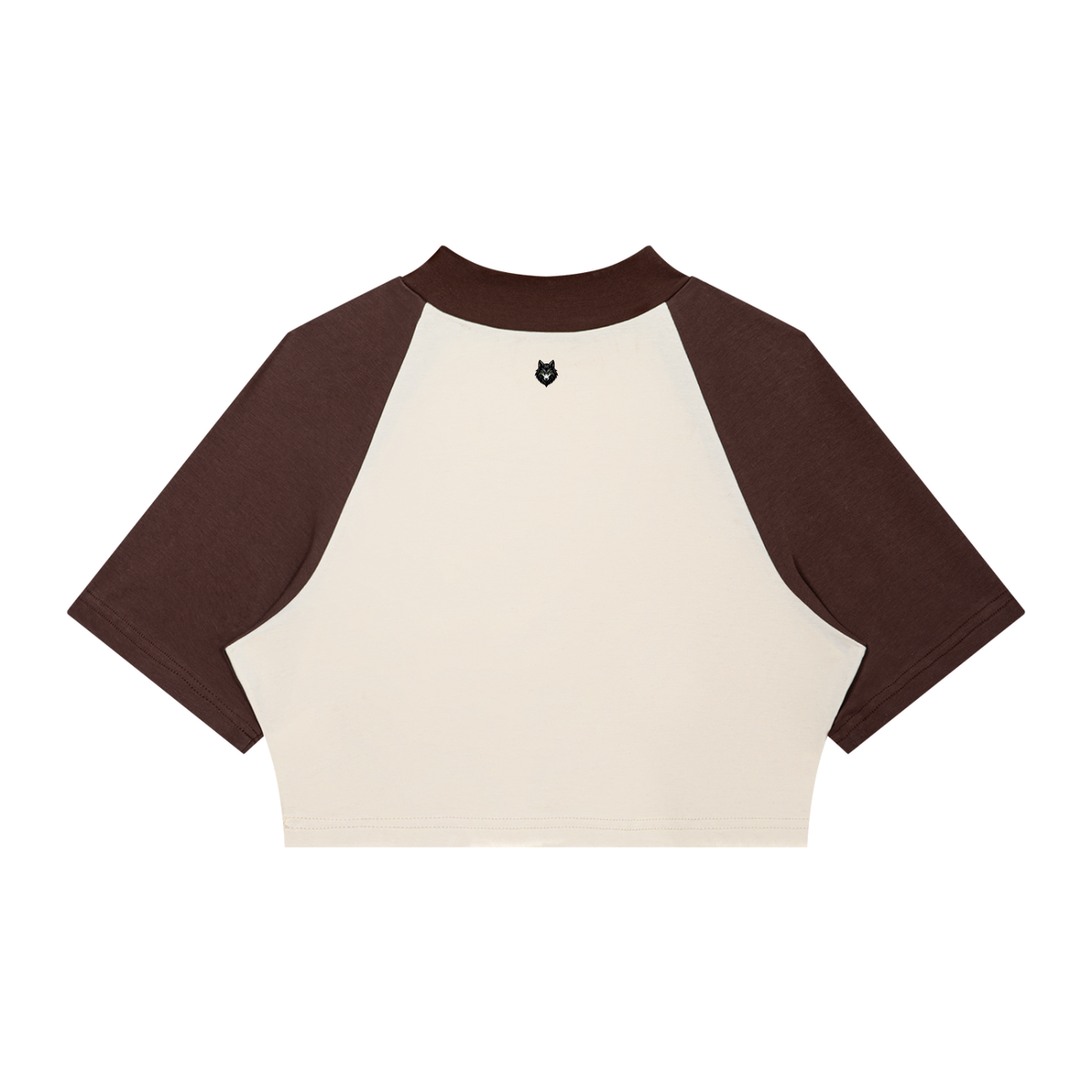 Loki & Ivy Women’s Color Block Raglan Crop T-Shirt