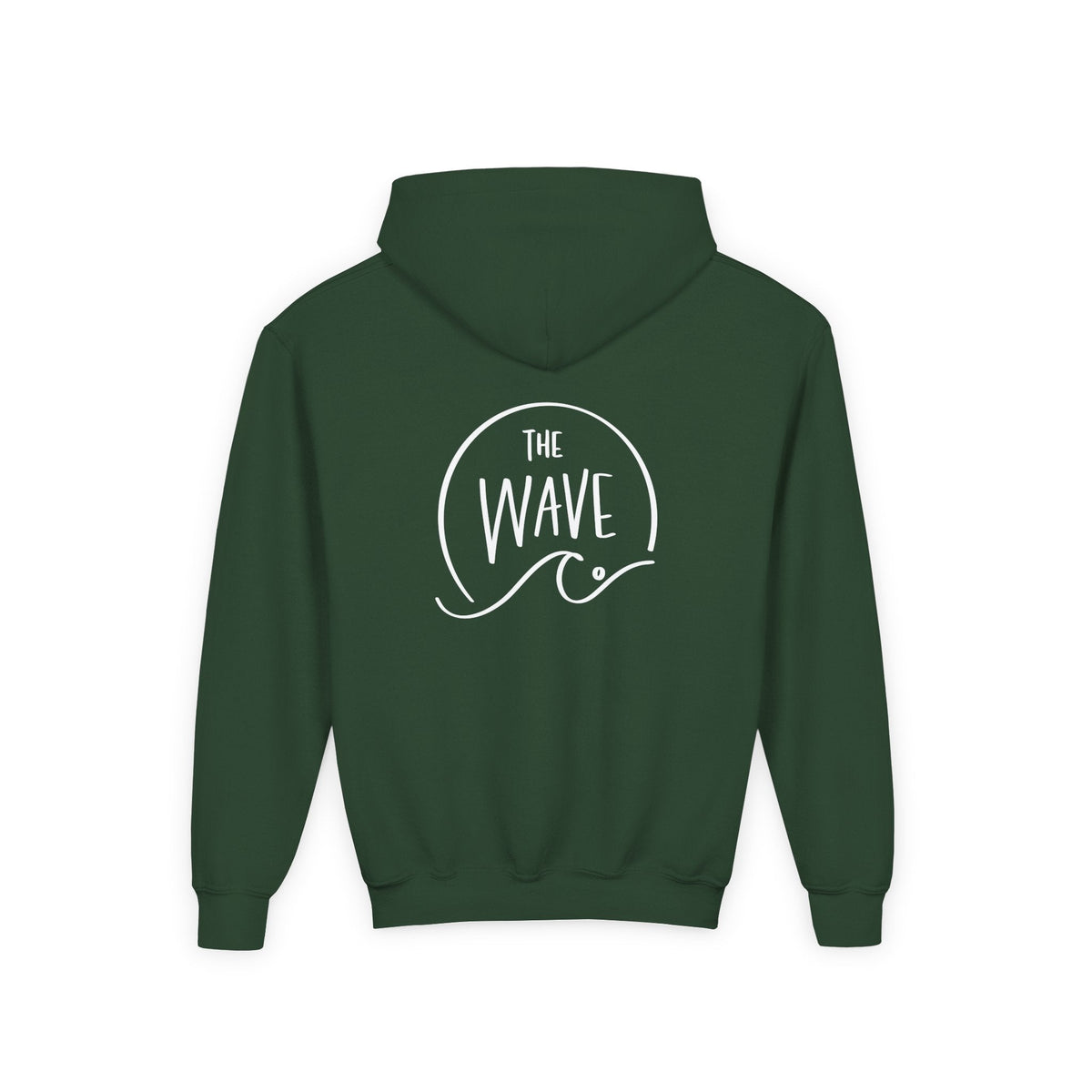 Youth Smiley  Hoodie (White Logo)