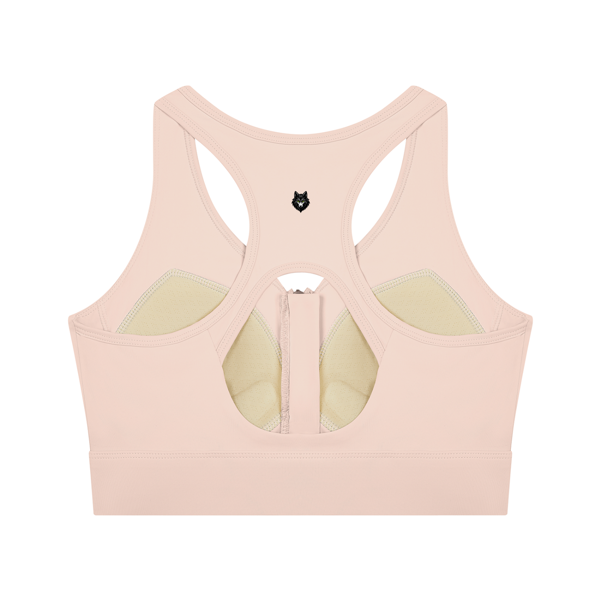 Loki & Ivy Women’s Cropped Zip Yoga Sports Bra