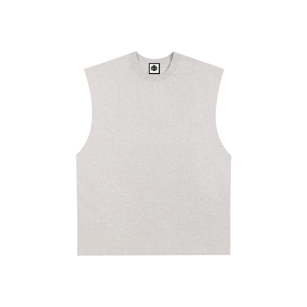 Loki & Ivy Raw Edge Cotton Tank Top