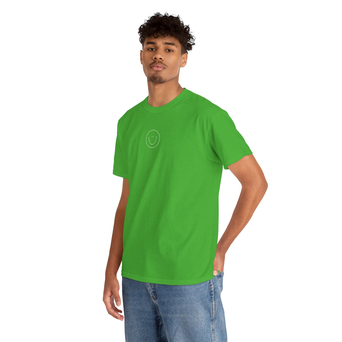 Smiley Tee  (White Logo)