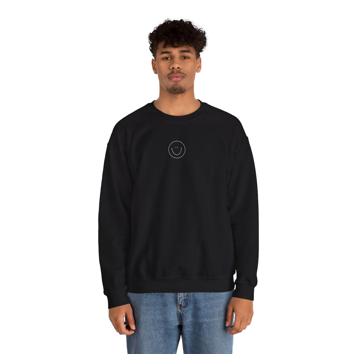 Smiley Crewneck (White Logo)
