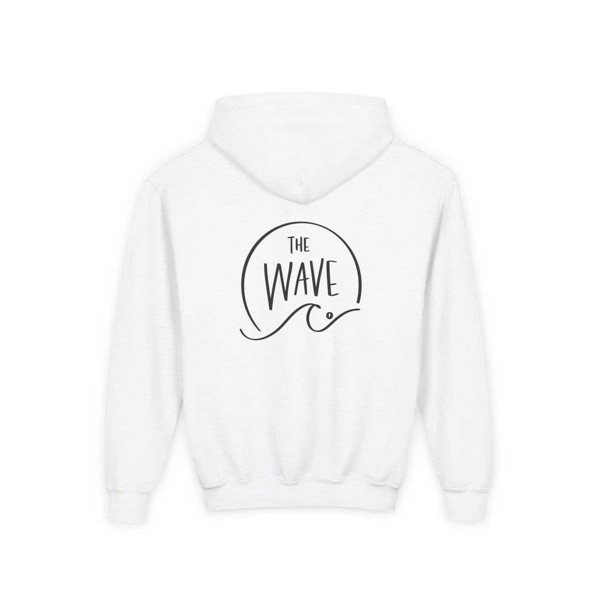 Youth Smiley  Hoodie (Black Logo)