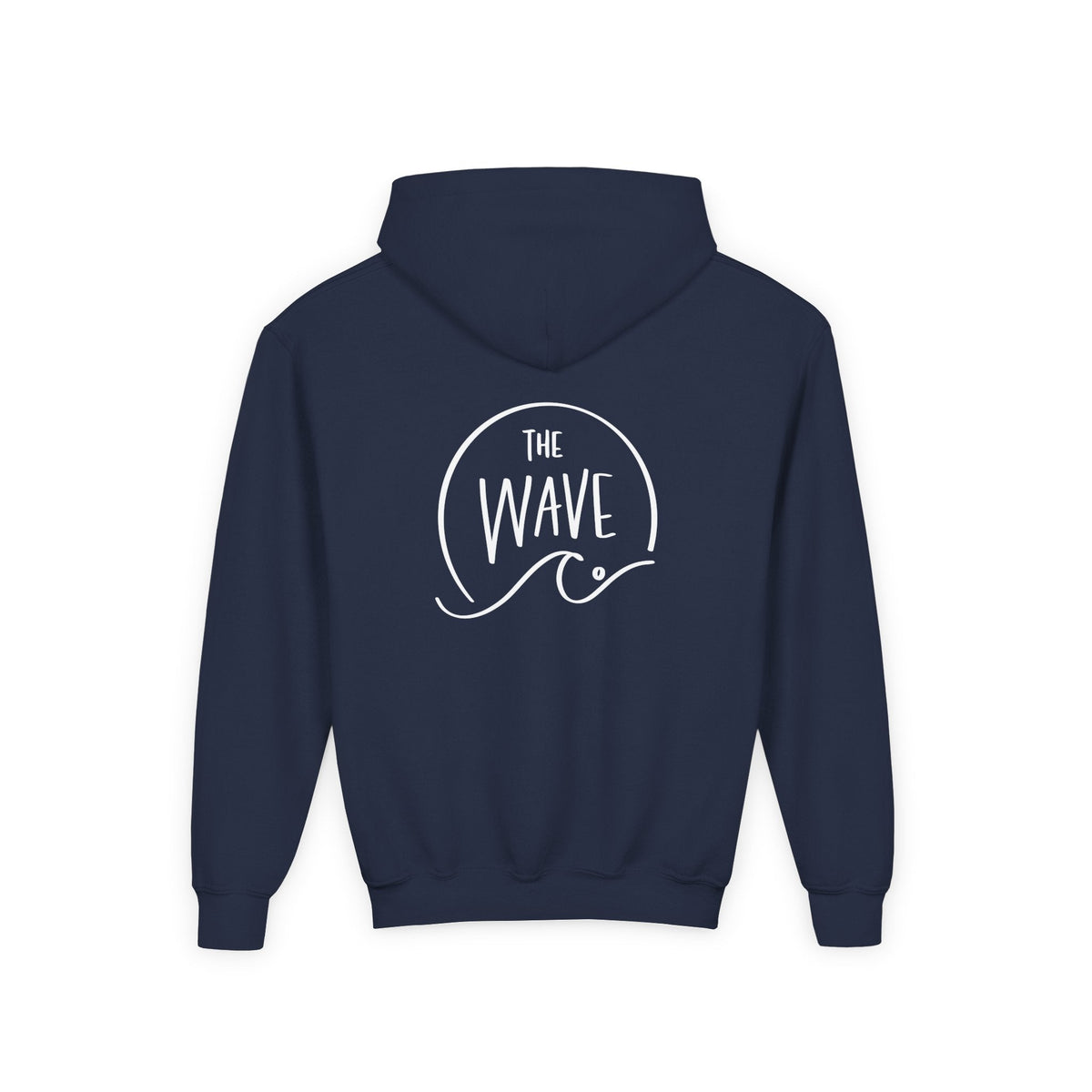 Youth Smiley  Hoodie (White Logo)