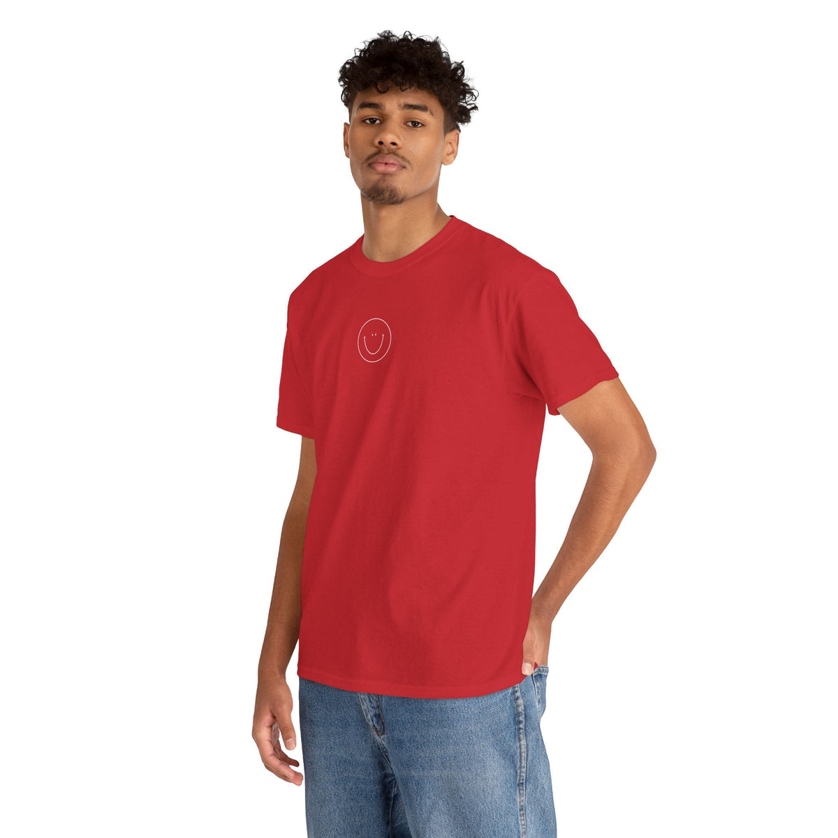Smiley Tee  (White Logo)
