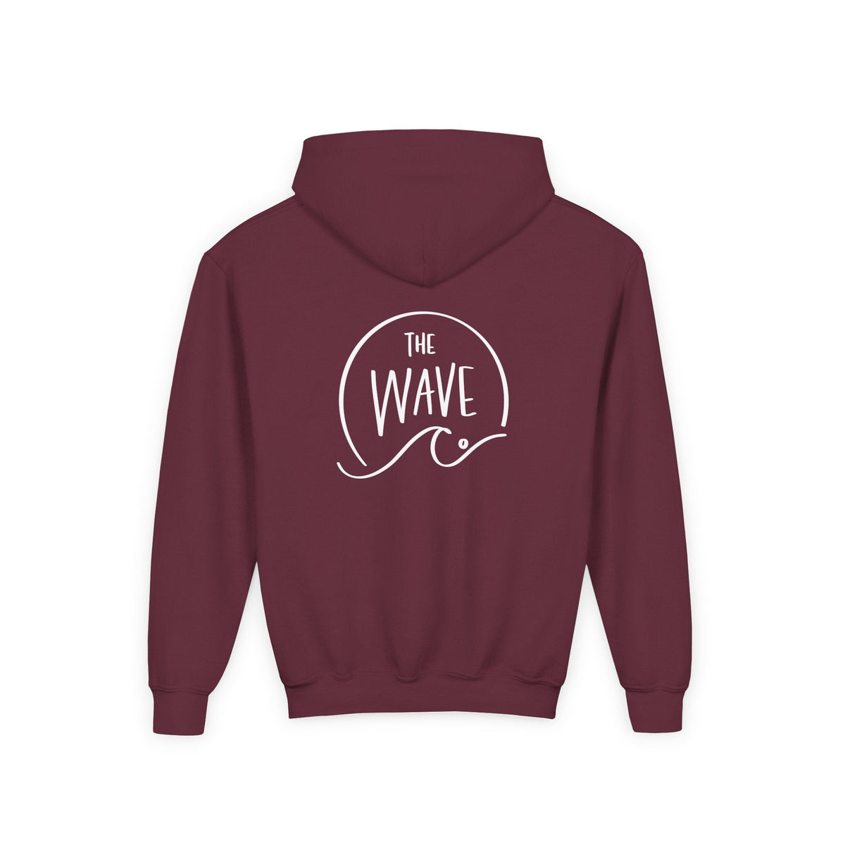 Youth Smiley  Hoodie (White Logo)