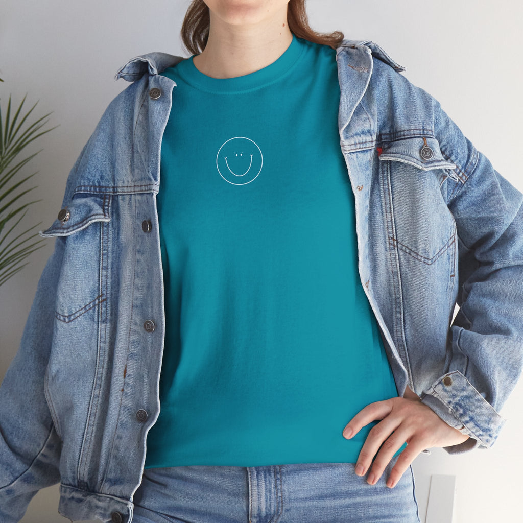 Smiley Tee  (White Logo)