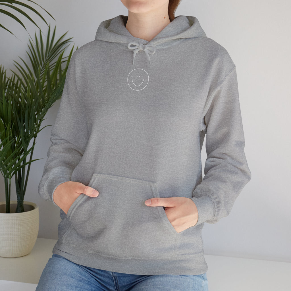 Smiley Hoodie (White Logo)