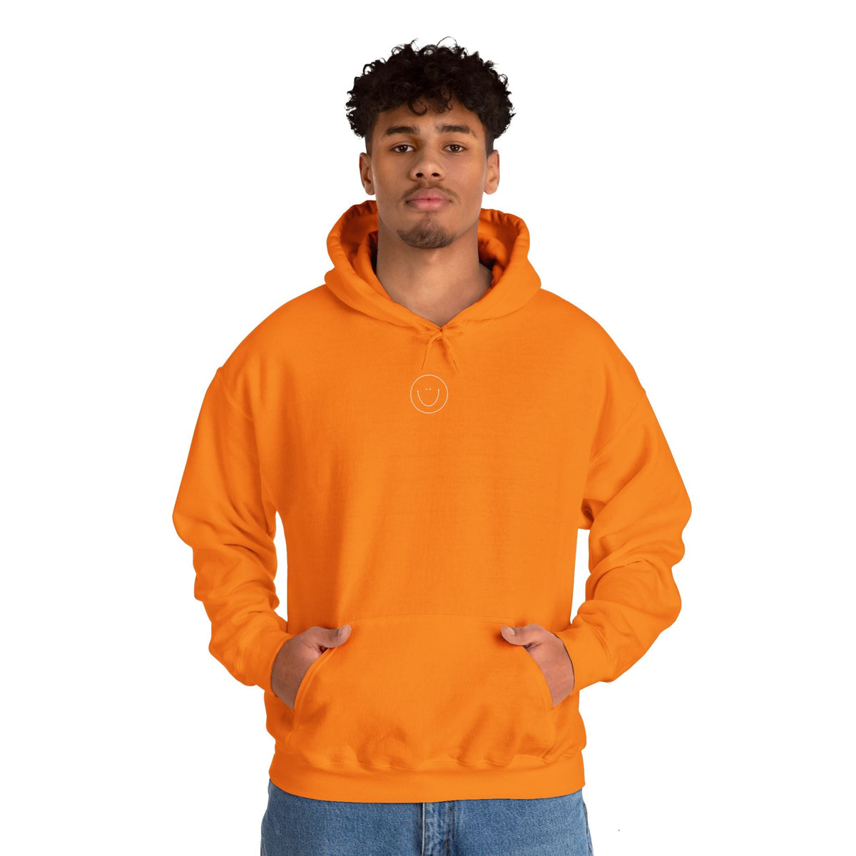 Smiley Hoodie (White Logo)