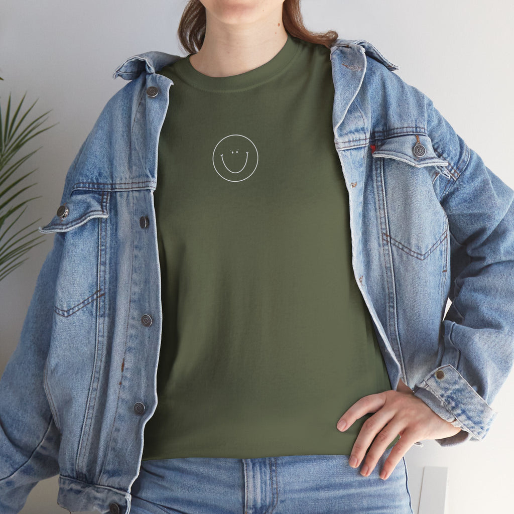 Smiley Tee  (White Logo)