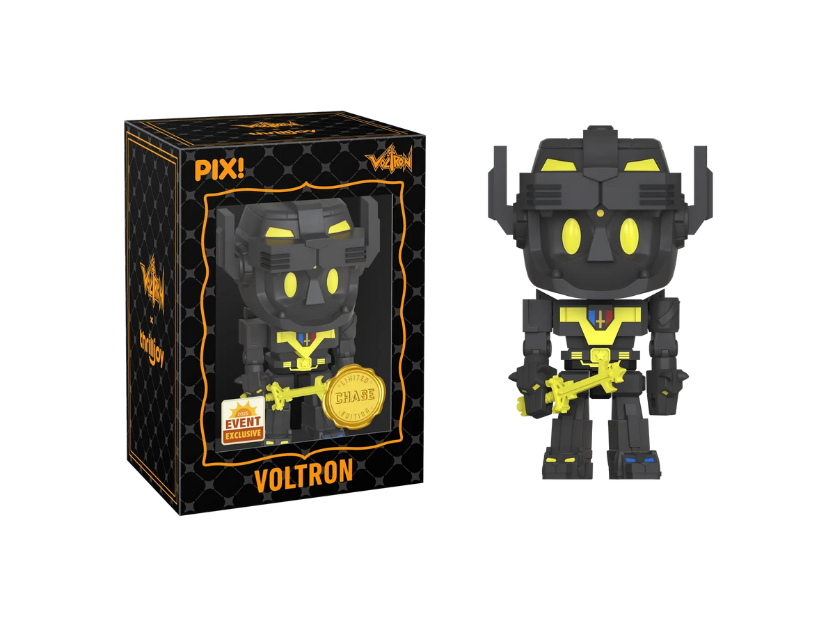 [Thrilljoy] [EXCLUSIVE] Voltron Defender of the Universe - Voltron LE6000 PIX Vinyl Figure (1 in 6 Chance at Chase)