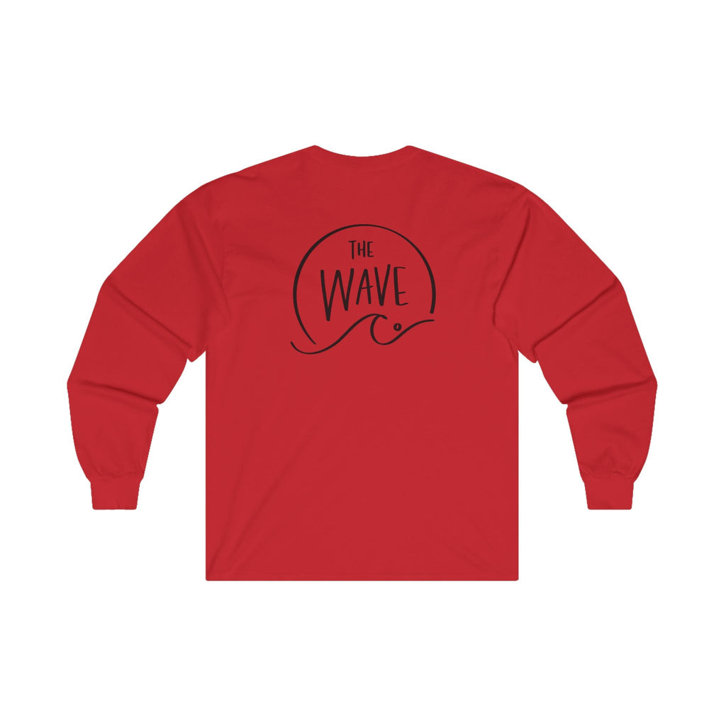 Smiley Long Sleeve Tee (Black Logo)