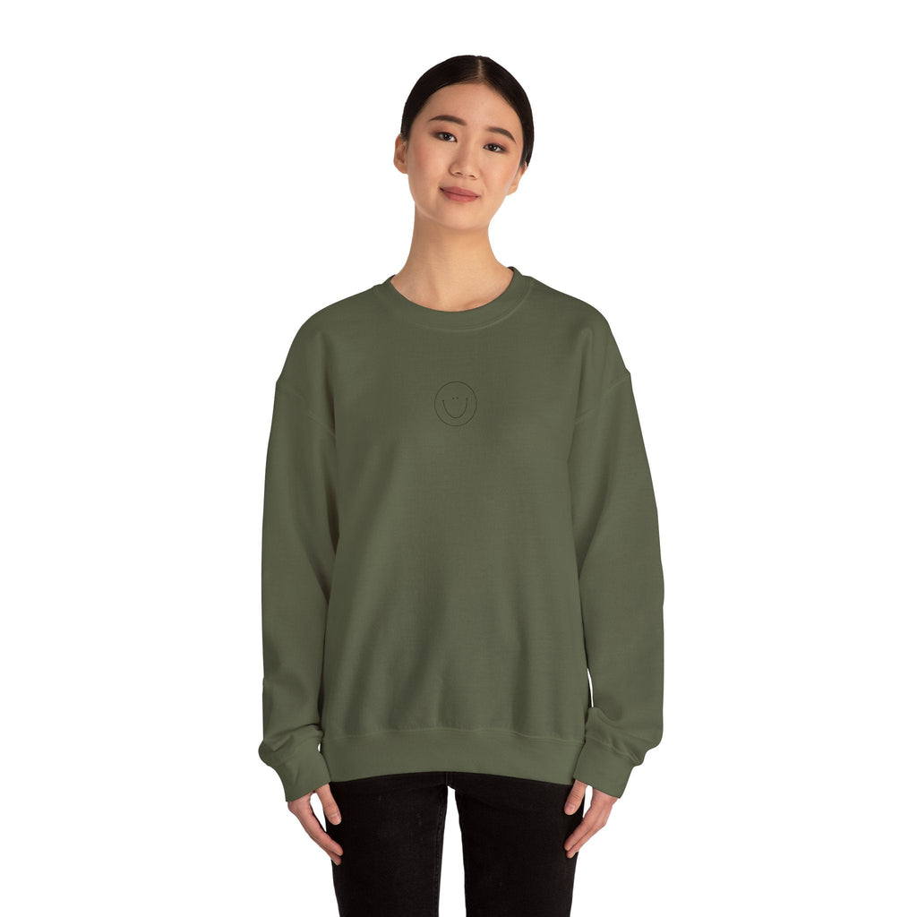 Smiley Crewneck (Black Logo)