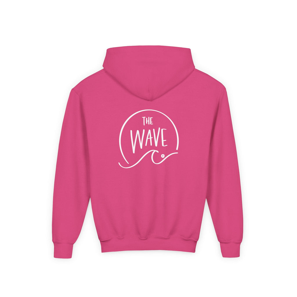 Youth Smiley  Hoodie (White Logo)