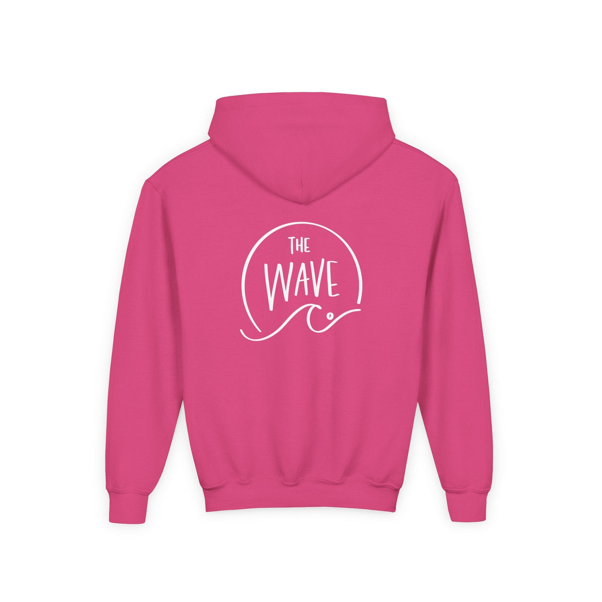 Youth Smiley  Hoodie (White Logo)