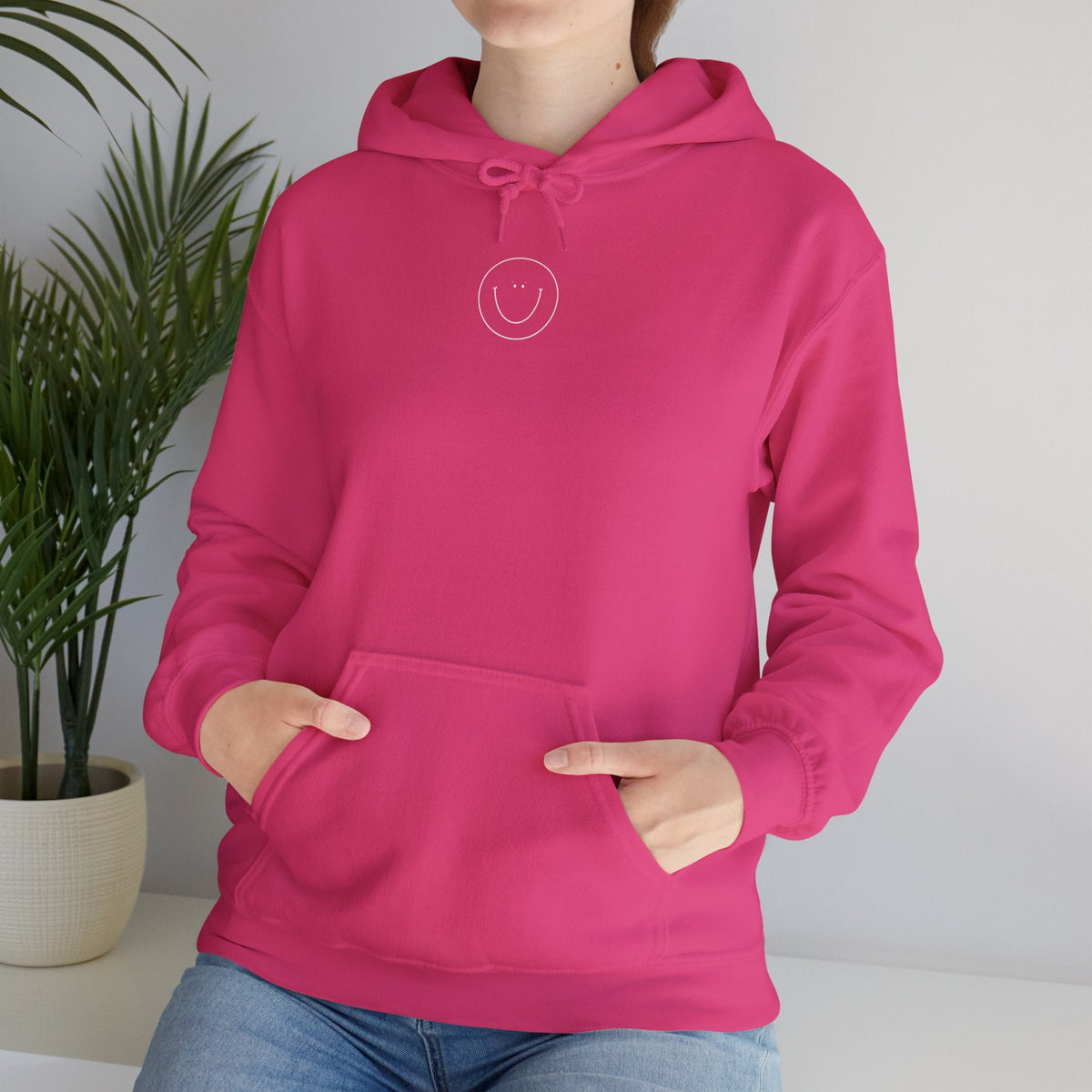 Smiley Hoodie (White Logo)