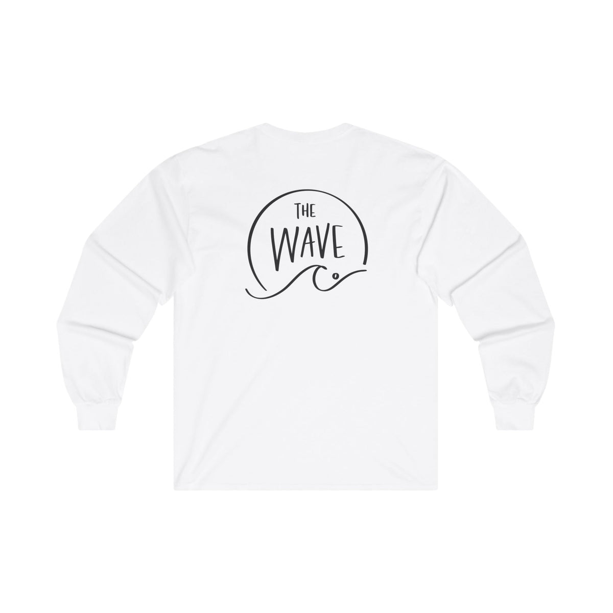 Smiley Long Sleeve Tee (Black Logo)