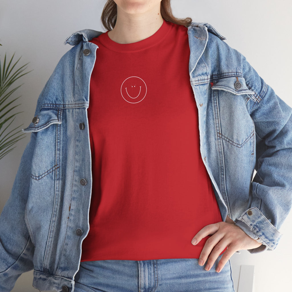 Smiley Tee  (White Logo)