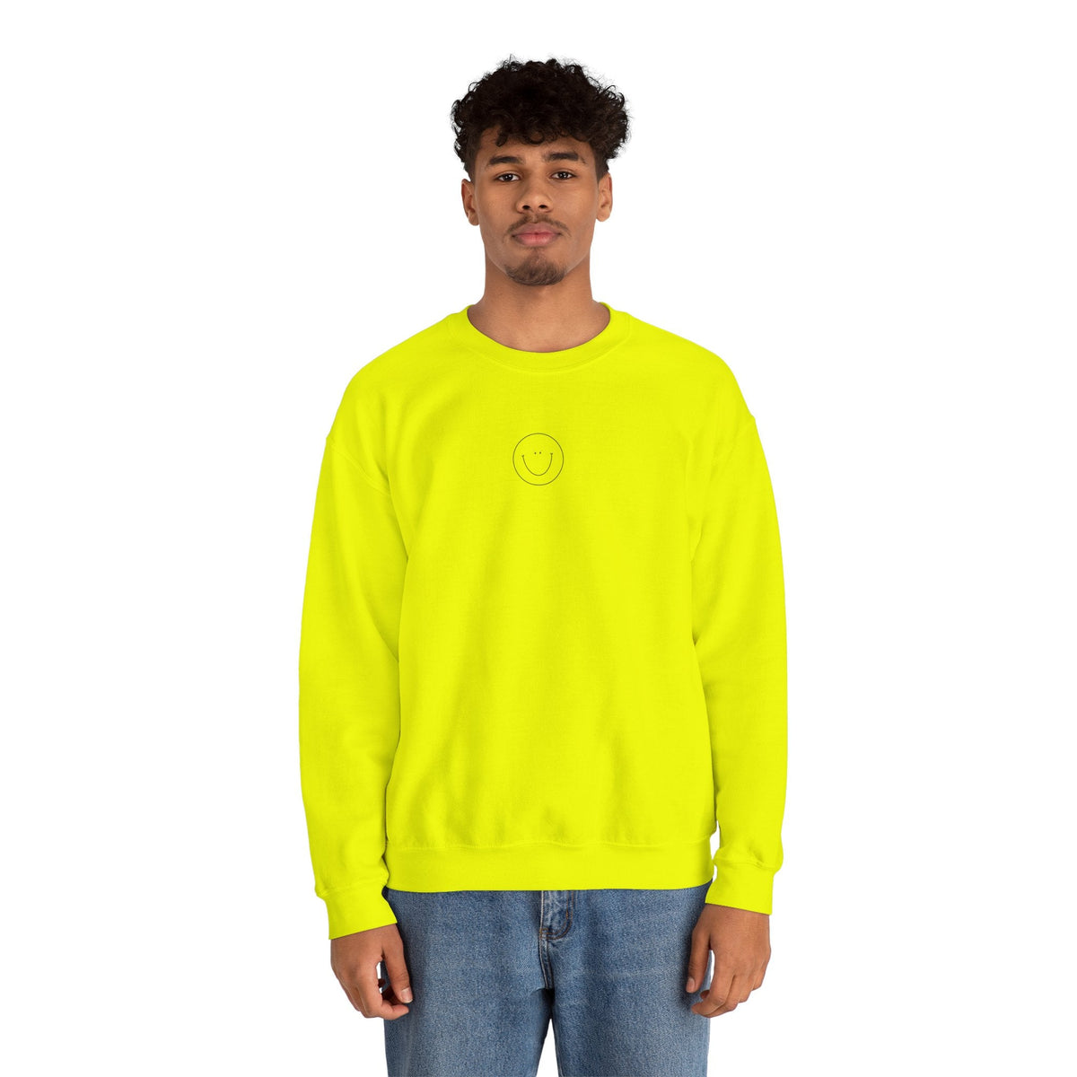 Smiley Crewneck (Black Logo)