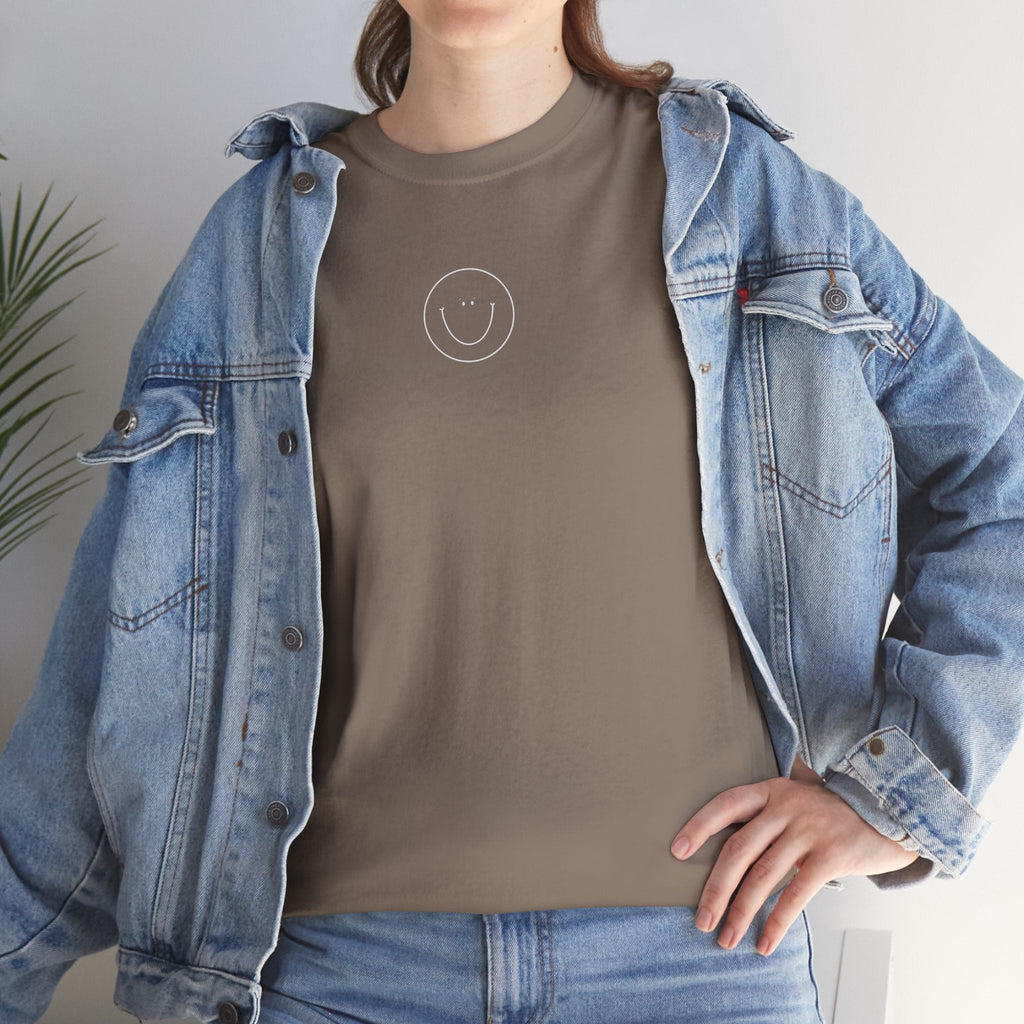 Smiley Tee  (White Logo)