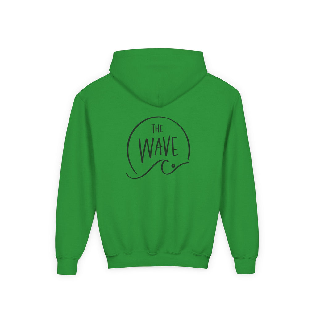 Youth Smiley  Hoodie (Black Logo)