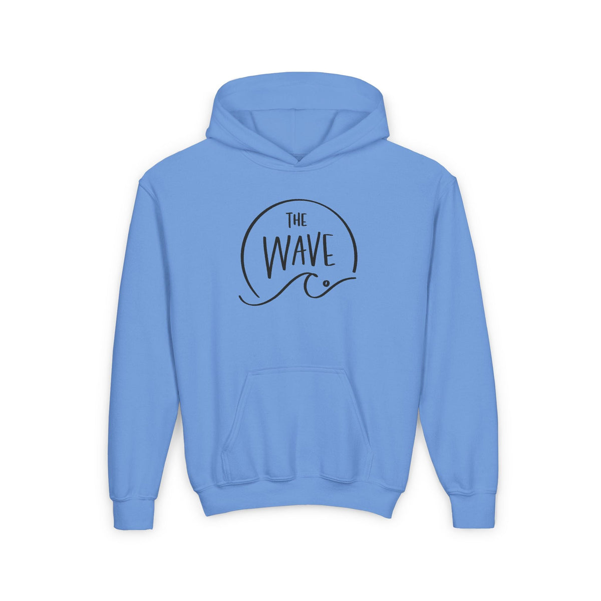 Youth The Wave Co Hoodie (Black Logo)