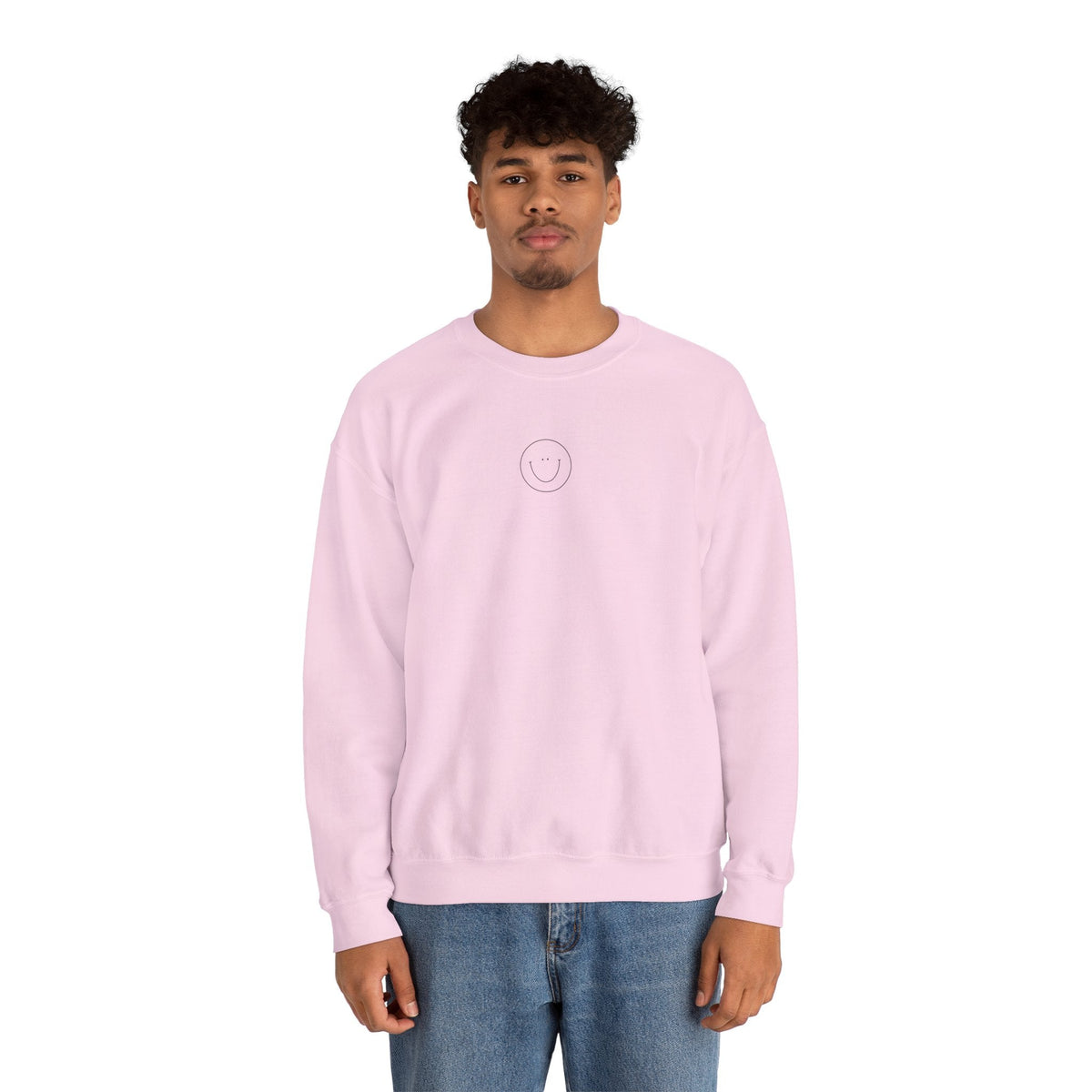 Smiley Crewneck (Black Logo)