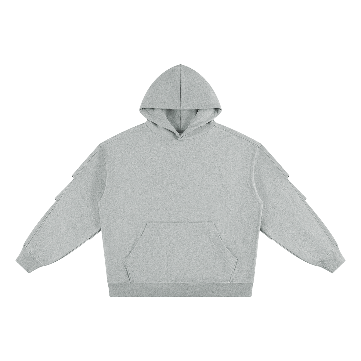 Unisex Heavyweight Ruched Sleeves Hoodie